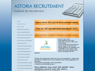 ASTORIA RECRUTEMENT
