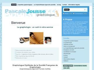 PASCALE JOUSSE GRAPHOLOGUE