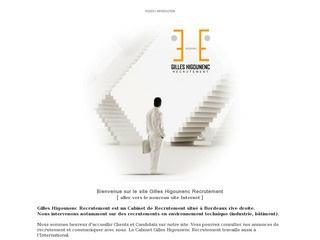 GILLES HIGOUNENC RECRUTEMENT