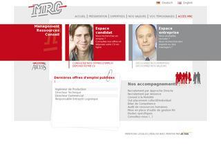 MRC MANAGEMENT RESSOURCES CONSEIL