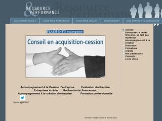 RESSOURCE ET PERFORMANCE