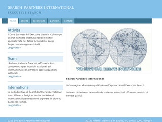 SEARCH PARTNERS INTERNATIONAL - EXECUTIVE SEARCH